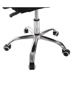 ΚΑΡΕΚΛΑ ΓΡΑΦΕΙΟΥ TRAIL2 HM1193 ΜΑΥΡΟ MESH-ΠΟΔΙ ΧΡΩΜΙΟΥ 62x59x120Yεκ.