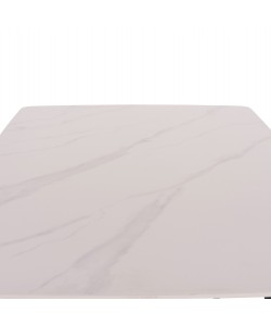 ΤΡΑΠΕΖΙ RAVEN HM9854.01 ΚΕΡΑΜΙΚΟ TOP ΜΑΤ ΛΕΥΚΟ ΜΑΡΜΑΡΟ-ΜΑΥΡΟ ΜΕΤΑΛΛΟ 120x70x73Υεκ. ΤΡΑΠΕΖΙ RAVEN HM9854.01 ΚΕΡΑΜΙΚΟ TOP ΜΑΤ ΛΕΥΚΟ ΜΑΡΜΑΡΟ-ΜΑΥΡΟ ΜΕΤΑΛΛΟ 120x70x73Υεκ.