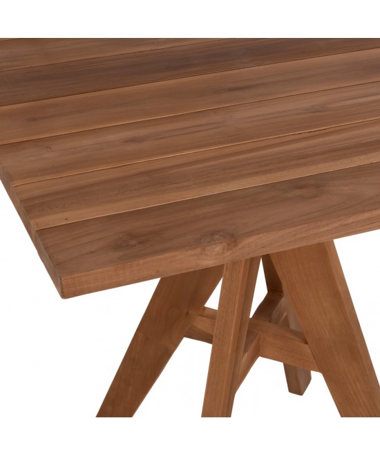 ΤΡΑΠΕΖΙ LEO HM9622.11 ΤΕΤΡΑΓΩΝΟ ΜΑΣΙΦ ΞΥΛΟ ΤΕΑΚ 80X80x75Υεκ. ΤΡΑΠΕΖΙ LEO HM9622.11 ΤΕΤΡΑΓΩΝΟ ΜΑΣΙΦ ΞΥΛΟ ΤΕΑΚ 80X80x75Υεκ.