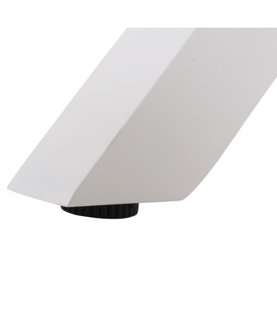 ΤΡΑΠΕΖΙ ΑΛΟΥΜΙΝΙΟΥ ΟΡΘΟΓΩΝΙΟ TAWNEE HM6037.02 ΛΕΥΚΟ-POLYWOOD ΦΥΣΙΚΟ 150x89,5x73Υεκ