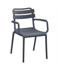 ΠΟΛΥΘΡΟΝΑ ΠΟΛΥΠΡΟΠΥΛΕΝΙΟΥ PHILLY HM6123.03 ΓΚΡΙ 58,5x49x83,5Υεκ.