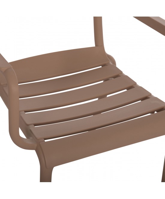 ΠΟΛΥΘΡΟΝΑ ΠΟΛΥΠΡΟΠΥΛΕΝΙΟΥ PHILLY HM6123.06 ΜΠΕΖ 58,5x49x83,5Υεκ.