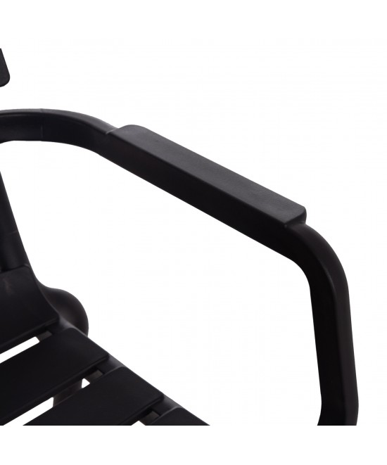 ΠΟΛΥΘΡΟΝΑ ΠΟΛΥΠΡΟΠΥΛΕΝΙΟΥ PHILLY HM6123.02 ΜΑΥΡΟ 58.5x49x83.5Υεκ.