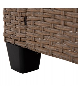 ΣΕΤ ΣΑΛΟΝΙ ΓΩΝΙΑ & ΤΡΑΠΕΖΙ CARSON HM6078.02 ΜΟΚΑ ΣΥΝΘ.RATTAN-ΜΑΞΙΛΑΡΙΑ