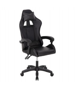 ΚΑΡΕΚΛΑ ΓΡΑΦΕΙΟΥ GAMING MANCER HM1194 ΜΑΥΡΟ PU-ΜΑΥΡΟ ΠΟΛΥΠΡΟΠΥΛΕΝΙΟ 59x69x125Υεκ.