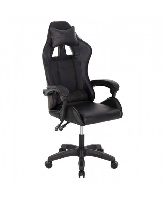 ΚΑΡΕΚΛΑ ΓΡΑΦΕΙΟΥ GAMING MANCER HM1194 ΜΑΥΡΟ PU-ΜΑΥΡΟ ΠΟΛΥΠΡΟΠΥΛΕΝΙΟ 59x69x125Υεκ.