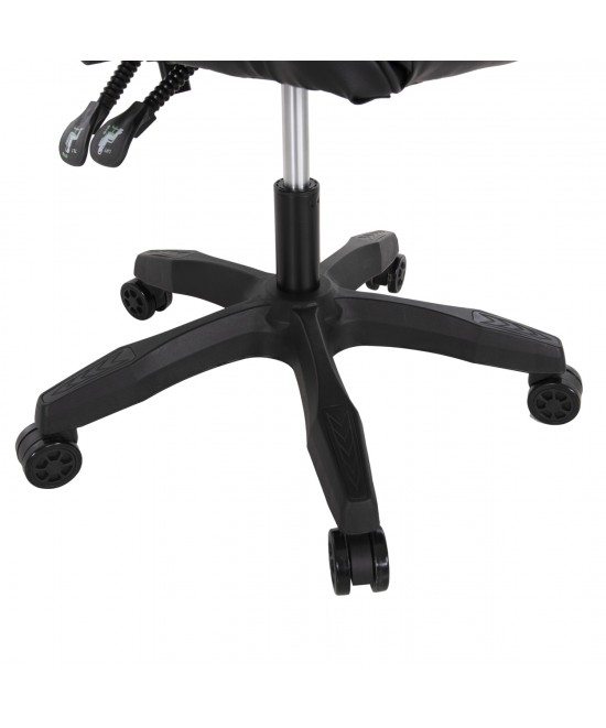 ΚΑΡΕΚΛΑ ΓΡΑΦΕΙΟΥ GAMING MANCER HM1194 ΜΑΥΡΟ PU-ΜΑΥΡΟ ΠΟΛΥΠΡΟΠΥΛΕΝΙΟ 59x69x125Υεκ.