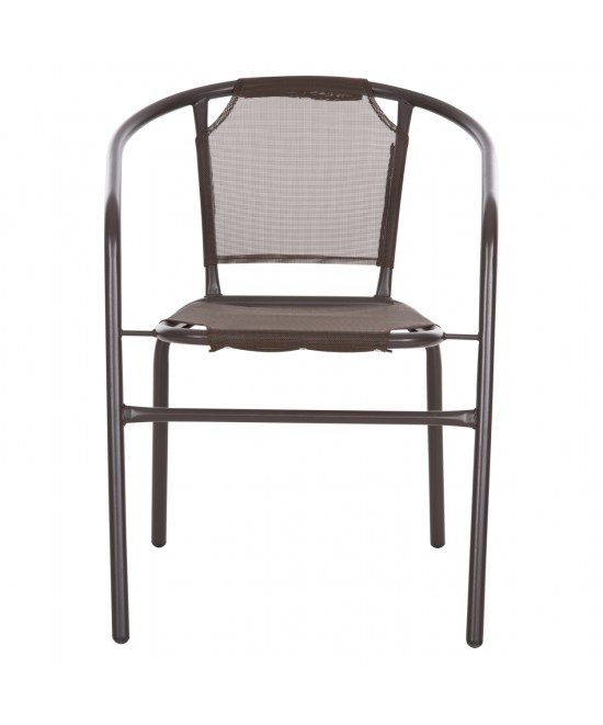 ΠΟΛΥΘΡΟΝΑ ΕΞ.ΧΩΡΟΥ LEDAN HM5977.02 ΜΕΤΑΛΛO & TEXTILENE ΚΑΦΕ 55x58x72Υεκ.