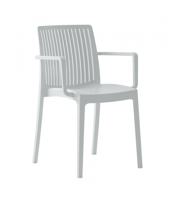 ΠΟΛΥΘΡΟΝΑ ΠΟΛΥΠΡΟΠΥΛΕΝΙΟΥ IDA HM6127.01 ΛΕΥΚΗ 53x50x82Υεκ.