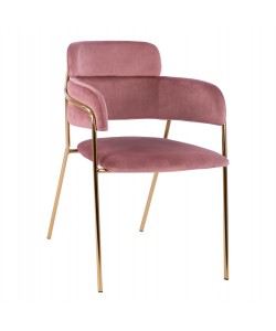 ΠΟΛΥΘΡΟΝΑΚΙ KELSO HM8521.02 ΒΕΛΟΥΔΟ ΣΑΠΙΟ ΜΗΛΟ & ΕΠΙΧΡΥΣΟ ΠΟΔΙ 52,5x52x80Υ εκ.