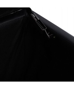 ΣΚΑΜΠΟ PU ΜΕ ΑΠΟΘΗΚΕΥΤΙΚΟ ΧΩΡΟ TRISCUBE ΜΑΥΡΟ HM223.01 121x51.5x50Υ εκ.