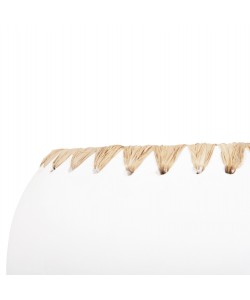 ΔΙΑΚΟΣΜΗΤΙΚΟ ΒΑΖΟ HM4375 ΤΕΡΑΚΟΤΑ ΣΕ ΛΕΥΚΟ ΜΕ ΠΛΕΞΗ ΨΑΘΑΣ ΣΤΟ ΣΤΟΜΙΟ Φ29x23Υεκ.