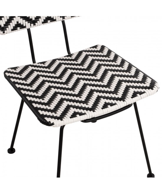ΚΑΡΕΚΛΑ ΜΕΤΑΛΛΙΚΗ ALLEGRA HM5693 ΜΕ WICKER ΜΑΥΡΟ-ΛΕΥΚΟ 46x56x88Υ εκ. ΚΑΡΕΚΛΑ ΜΕΤΑΛΛΙΚΗ ALLEGRA HM5693 ΜΕ WICKER ΜΑΥΡΟ-ΛΕΥΚΟ 46x56x88Υ εκ.