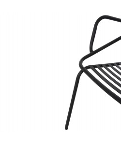 ΠΟΛΥΘΡΟΝΑ ΕΞ.ΧΩΡΟΥ FREE HM6045 ΜΕΤΑΛΛΙΚΗ ΜΑΥΡΗ 61x53x87Yεκ.