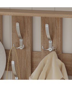 ΕΠΙΠΛΟ ΕΙΣΟΔΟΥ ΜΕ ΚΑΘΡΕΦΤΗ GORN HM2473.01 ΜΕΛΑΜΙΝΗ ΣΕ ΣΟΝΑΜΑ 90x24x190Υεκ