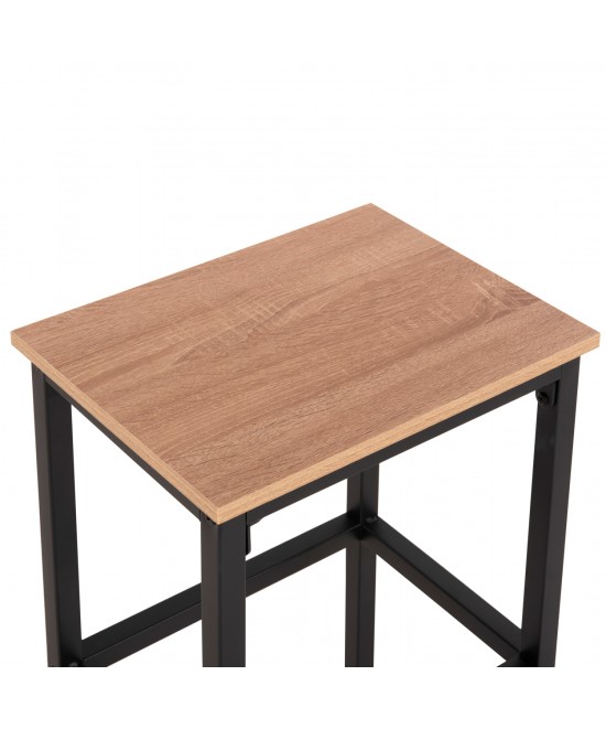 ΣΕΤ ΤΡΑΠΕΖΑΡΙΑ ΜΠΑΡ 5ΤΜΧ BOXY HM9882.01 ΜΑΥΡΟ ΜΕΤΑΛΛΟ-ΜΕΛΑΜΙΝΗ ΣΕ SONAMA ΣΕΤ ΤΡΑΠΕΖΑΡΙΑ ΜΠΑΡ 5ΤΜΧ BOXY HM9882.01 ΜΑΥΡΟ ΜΕΤΑΛΛΟ-ΜΕΛΑΜΙΝΗ ΣΕ SONAMA