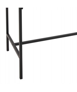 ΣΕΤ ΤΡΑΠΕΖΑΡΙΑ ΜΠΑΡ 5ΤΜΧ BOXY HM9882.13 ΜΑΥΡΟ ΜΕΤΑΛΛΟ-ΜΕΛΑΜΙΝΗ ΜΑΥΡΟ ΜΑΡΜΑΡΟ