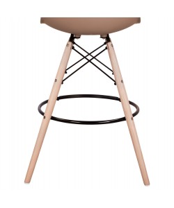 ΣΚΑΜΠΟ ΜΠΑΡ RENATA HM0173.45 ΚΑΠΟΥΤΣΙΝΟ 58x56x107Υ εκ.