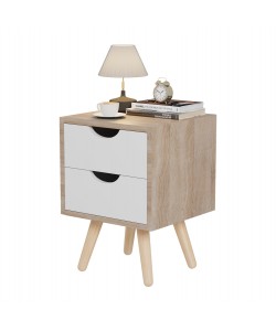 ΚΟΜΟΔΙΝΟ DINKL HM2472.04 ΜΕΛΑΜΙΝΗ- 2 ΣΥΡΤΑΡΙΑ ΣΟΝΑΜΑ-ΛΕΥΚΟ 29,7x29,7x45Υεκ