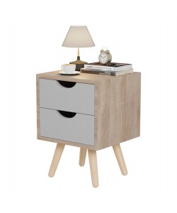 ΚΟΜΟΔΙΝΟ DINKL HM2472.05 ΜΕΛΑΜΙΝΗ-2 ΣΥΡΤΑΡΙΑ ΣΟΝΑΜΑ-ΓΚΡΙ 29,7x29,7x45Υεκ