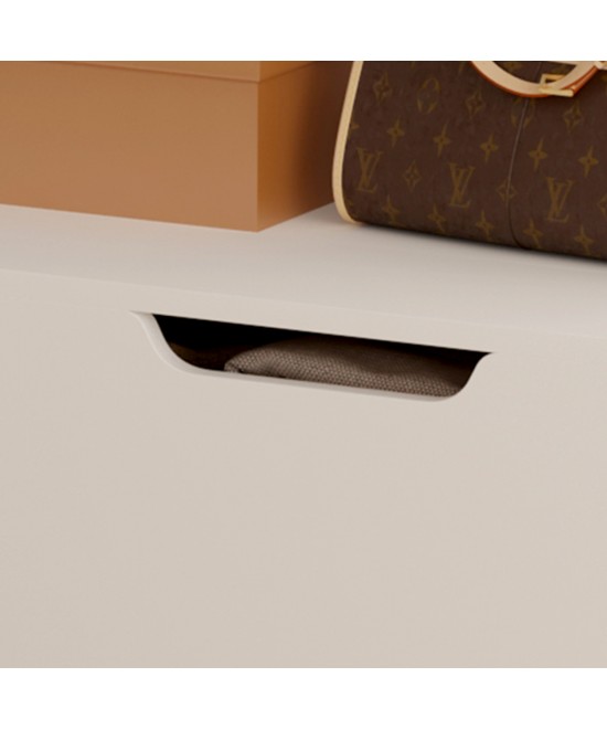 ΕΠΙΠΛΟ ΕΙΣΟΔΟΥ KAYLOR HM2475.03 ΜΕ ΚΡΕΜΑΣΤΡΕΣ&ΑΠΟΘ.ΧΩΡΟ-MDF ΣΕ ΛΕΥΚΟ 93x34x180Υεκ