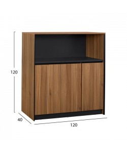 ΝΤΟΥΛΑΠΙ ΓΡΑΦΕΙΟΥ SUPREME 120Χ40Χ120 HM2358 ΝΤΟΥΛΑΠΙ ΓΡΑΦΕΙΟΥ SUPREME 120Χ40Χ120 HM2358
