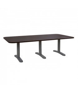 ΓΡΑΦΕΙΟ ΣΥΝΕΔΡΙΑΣΕΩΝ WALVIA ΕΠΑΓΓΕΛΜΑΤΙΚΟ WENGE HM2047.12 240X120X75Υ εκ.