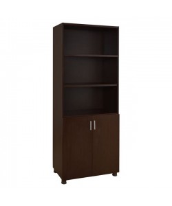 ΒΙΒΛΙΟΘΗΚΗ ΓΡΑΦΕΙΟΥ VANCE ΕΠΑΓΓΕΛΜΑΤΙΚΗ WENGE HM2055.12 80Χ40Χ190Υ εκ.