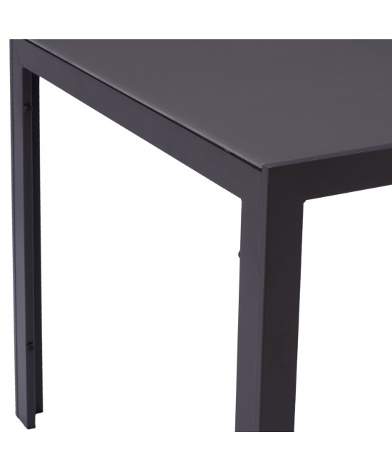 ΣΕΤ ΕΞ.ΧΩΡΟΥ 5ΤΜΧ LEOFER HM21004 ΜΕΤΑΛ.ΤΡΑΠΕΖΙ-4 ΠΟΛΥΘΡΟΝΕΣ ΜΕΤΑΛΛΙΚΕΣ- ΓΚΡΙ