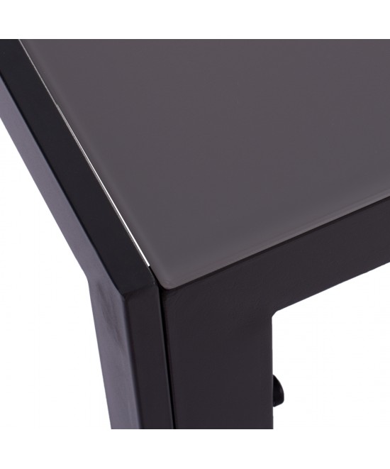 ΣΕΤ ΕΞ.ΧΩΡΟΥ 5ΤΜΧ LEOFER HM21004 ΜΕΤΑΛ.ΤΡΑΠΕΖΙ-4 ΠΟΛΥΘΡΟΝΕΣ ΜΕΤΑΛΛΙΚΕΣ- ΓΚΡΙ