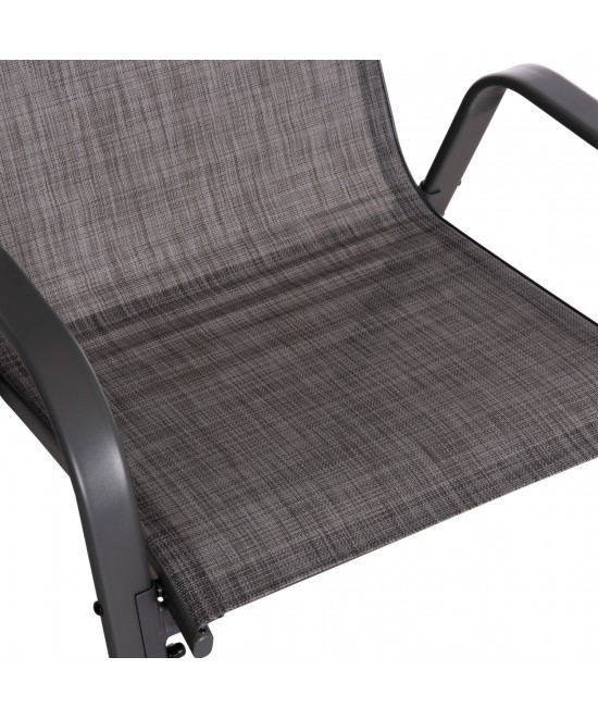 ΣΕΤ ΕΞ.ΧΩΡΟΥ 5ΤΜΧ LEOFER HM21004 ΜΕΤΑΛ.ΤΡΑΠΕΖΙ-4 ΠΟΛΥΘΡΟΝΕΣ ΜΕΤΑΛΛΙΚΕΣ- ΓΚΡΙ