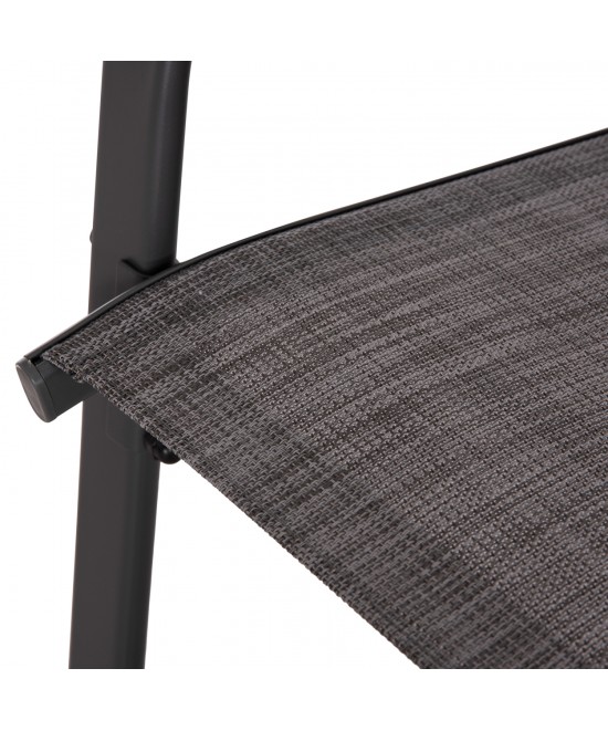 ΣΕΤ ΕΞ.ΧΩΡΟΥ 5ΤΜΧ LEOFER HM21004 ΜΕΤΑΛ.ΤΡΑΠΕΖΙ-4 ΠΟΛΥΘΡΟΝΕΣ ΜΕΤΑΛΛΙΚΕΣ- ΓΚΡΙ