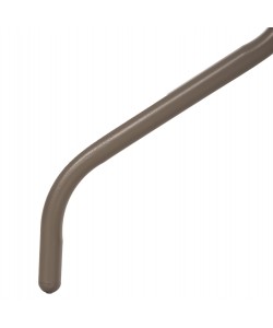 ΤΡΑΠΕΖΙ ΕΞ.ΧΩΡΟΥ ΣΤΡΟΓΓΥΛΟ LINO HM5973.04 ΜΕΤΑΛΛΙΚΟ ΣΑΜΠΑΝΙ Φ60x70Υεκ.