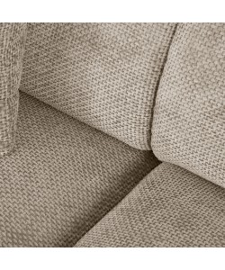 ΚΑΝΑΠΕΣ ΓΩΝΙΑ BRICKEN HM3275.01R ΜΠΕΖ ΥΦΑΣΜΑ 110-282x98-160x72Υεκ.