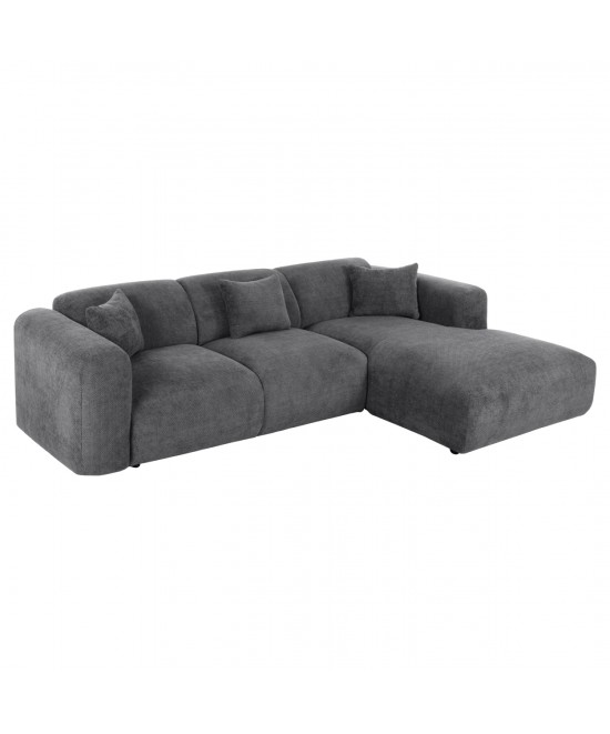ΚΑΝΑΠΕΣ ΓΩΝΙΑ BRICKEN HM3275.04R ΑΝΘΡΑΚΙ ΥΦΑΣΜΑ 110-282x98-160x72Υεκ. ΚΑΝΑΠΕΣ ΓΩΝΙΑ BRICKEN HM3275.04R ΑΝΘΡΑΚΙ ΥΦΑΣΜΑ 110-282x98-160x72Υεκ.