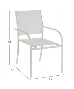 ΣΕΤ ΤΡΑΠΕΖΑΡΙΑΣ ΕΞ. ΧΩΡΟΥ 5ΤΜΧ OFER HM21030 ΛΕΥΚΟ ΜΕΤΑΛΛΟ-ΛΕΥΚΕΣ ΜΕΤΑΛ. ΠΟΛΥΘΡΟΝΕΣ