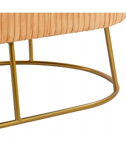 ΣΚΑΜΠΟ ΠΑΓΚΑΚΙ ALINAFE HM8635.09 ΑΠΟ ΧΡΥΣΟ ΒΕΛΟΥΔΟ ΜΕ ΧΡΥΣΗ ΒΑΣΗ 118Χ64Χ40,5Y εκ.