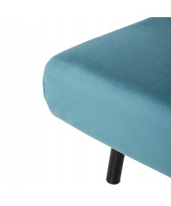 ΠΟΛΥΘΡΟΝΑ ΚΡΕΒΑΤΙ BRAXTON HM8425.25 ΒΕΛΟΥΔΟ ΣΕ ΧΡΩΜΑ ΜΕΝΤΑ 78x88x78Υεκ.