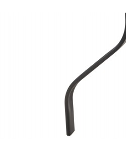 ΤΡΑΠΕΖΙ ΜΠΑΡ ΤΕΤΡΑΓΩΝΟ FIGGY HM6066.01 ΜΕΤΑΛΛΙΚΟ ΓΚΡΙ-ΓΥΑΛΙ ΑΣΦΑΛΕΙΑΣ 60x60x100Υεκ