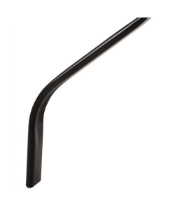 ΤΡΑΠΕΖΙ ΜΠΑΡ ΤΕΤΡΑΓΩΝΟ FIGGY HM6066.03 ΜΕΤΑΛΛΙΚΟ ΜΑΥΡΟ-ΓΥΑΛΙ ΑΣΦΑΛΕΙΑΣ 60x60x100Υεκ