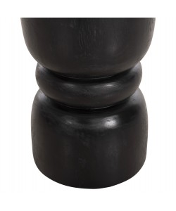 ΣΚΑΜΠΟ BELLO ΚΥΛΙΝΔΡΙΚΟ HM9900.02 ΜΑΥΡΟ ΜΑΣΙΦ ΞΥΛΟ SUAR Φ28x45Υεκ.