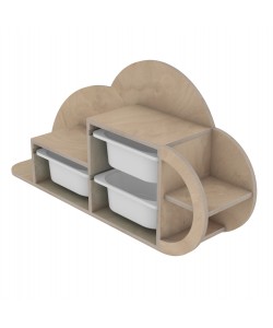 ΣΥΡΤΑΡΙΕΡΑ ΤΟΙΧΟΥ SANI HM18227.03 ΞΥΛΟ ΣΗΜΥΔΑΣ-ΛΕΥΚΑ P.E. ΣΥΡΤΑΡΙΑ 98x22,5x48,5Υεκ.