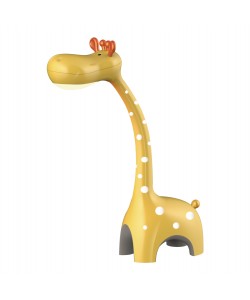 ΠΑΙΔΙΚΟ ΦΩΤΙΣΤΙΚΟ ΓΡΑΦΕΙΟΥ ΑΦΗΣ LED BADOO ΚΑΜΗΛΟΠΑΡΔΑΛΗ HM4450.04 ΚΙΤΡΙΝΟ ABS