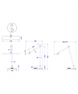 ΦΩΤΙΣΤΙΚΟ ΓΡΑΦΕΙΟΥ LED BLAIN PRO HM4446.08 ΑΣΗΜΙ ΒΑΣΗ ABS-ΑΣΗΜΙ ΑΛΟΥΜΙΝΙΟ 57,5x53Υεκ ΦΩΤΙΣΤΙΚΟ ΓΡΑΦΕΙΟΥ LED BLAIN PRO HM4446.08 ΑΣΗΜΙ ΒΑΣΗ ABS-ΑΣΗΜΙ ΑΛΟΥΜΙΝΙΟ 57,5x53Υεκ