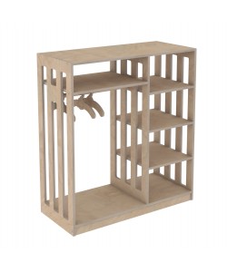 ΚΡΕΜΑΣΤΡΑ ΠΑΙΔΙΚΗ SANI HM18226.03 ΞΥΛΟ ΣΗΜΥΔΑΣ ΣΕ ΦΥΣΙΚΟ ΧΡΩΜΑ 90x40x100Υεκ.