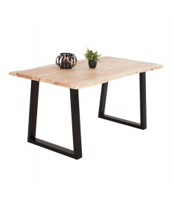 ΤΡΑΠΕΖΙ ΤΡΑΠΕΖΑΡΙΑΣ MONTANA HM8336.21 ΜΑΣΙΦ ΞΥΛΟ ΑΚΑΚΙΑΣ 4-3,5εκ.ΠΑΧΟΣ 160x88x79Υεκ.