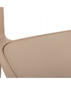 ΠΟΛΥΘΡΟΝΑ ΠΟΛΥΠΡΟΠΥΛΕΝΙΟΥ EVA HM6155.03 ΚΑΠΟΥΤΣΙΝΟ ΜΕ ΜΠΕΖ ΣΧΟΙΝΙ 56,5x53x80Υεκ.