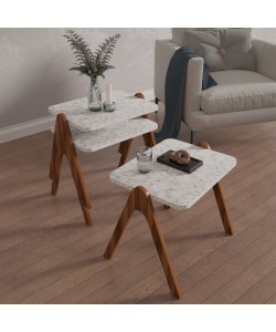ΣΕΤ 3ΤΜΧ ΒΟΗΘΗΤΙΚΑ ΤΡΑΠΕΖΑΚΙΑ REACHER HM18176.03 ΜΕΛΑΜΙΝΗ ΣΕ ΚΑΡΥΔΙ-ΛΕΥΚΟ ΜΑΡΜΑΡΟ 40x30x40Υεκ. ΣΕΤ 3ΤΜΧ ΒΟΗΘΗΤΙΚΑ ΤΡΑΠΕΖΑΚΙΑ REACHER HM18176.03 ΜΕΛΑΜΙΝΗ ΣΕ ΚΑΡΥΔΙ-ΛΕΥΚΟ ΜΑΡΜΑΡΟ 40x30x40Υεκ.