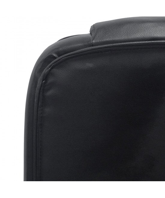 ΚΑΡΕΚΛΑ ΓΡΑΦΕΙΟΥ LAGOM HM1198 ΜΑΥΡO PVC-ΜΕΤΑΛ.ΒΑΣΗ-ΜΑΥΡΟ NYLON ΣΚΕΛΕΤΟΣ 60x70x104Υεκ