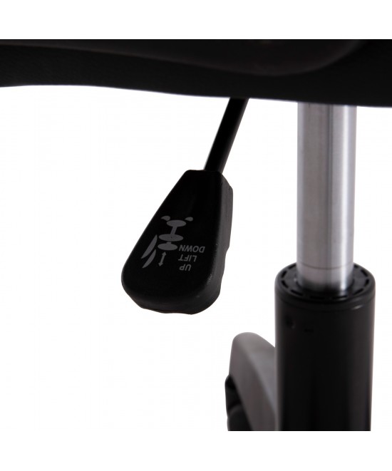 ΚΑΡΕΚΛΑ ΓΡΑΦΕΙΟΥ NIM HM1200.01 ΜΑΥΡΟ PVC-ΜΑΥΡΟΣ ΣΚΕΛΕΤΟΣ & ΒΑΣΗ NYLON 58x65x100Υεκ